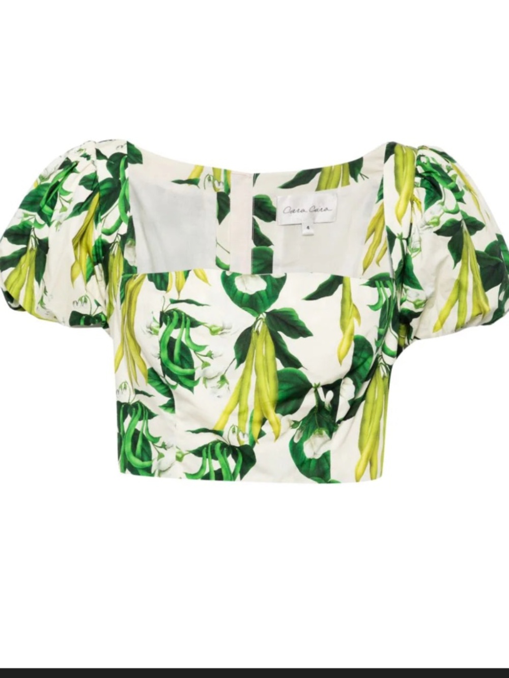 Cara Cara Palmer Floral green tropical  2 pc shorts Set Short Sleeve Sz 2/4 - Picture 5 of 12
